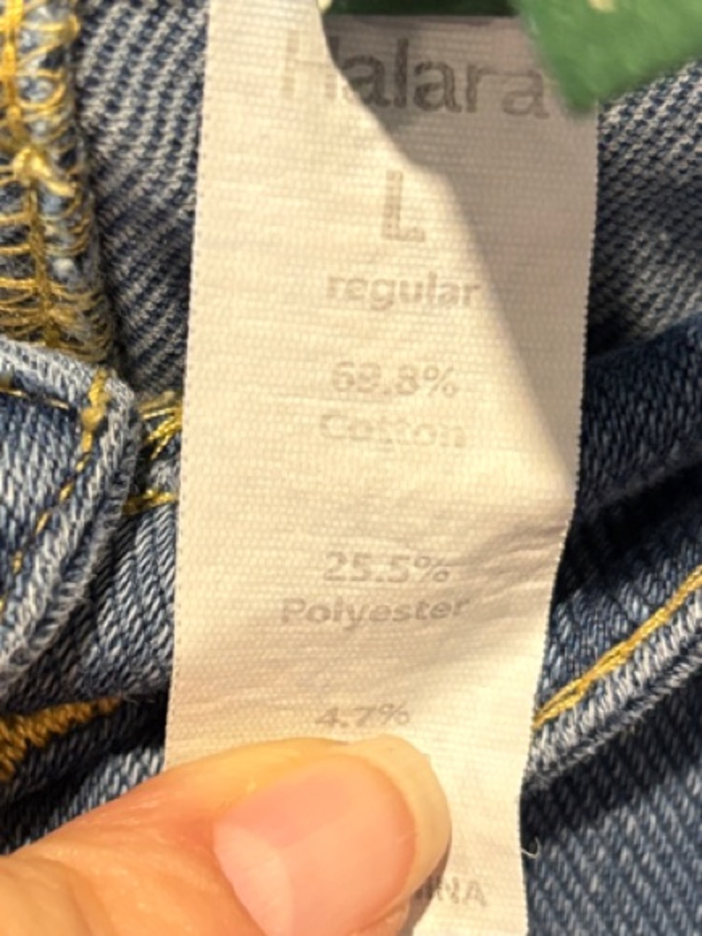 HALARA Light Blue Straight-Leg Jeans - Picture 5 of 5